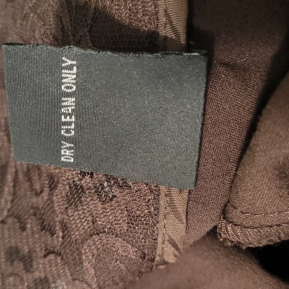 Luciano Dante' Women's Brown  Trousers Size 12 - Picture 5 of 12